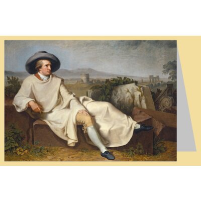 Johann Heinrich Wilhelm Tischbein. Goethe in der...