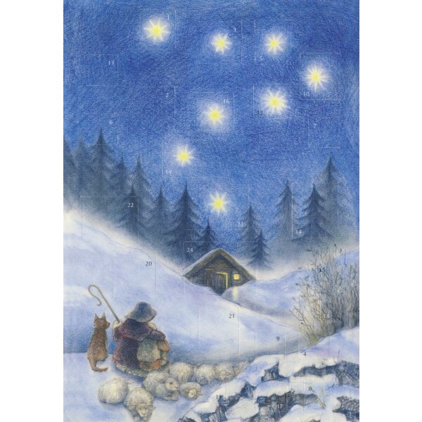 Sanne Dufft. Weihnacht mit dem Schäfer. 47x31cm