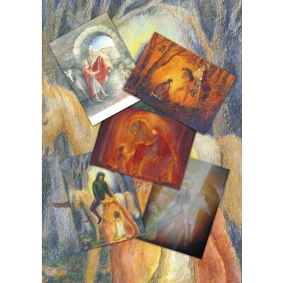 Set "St. Martin - Aquarell" mit 5 verschiedene...