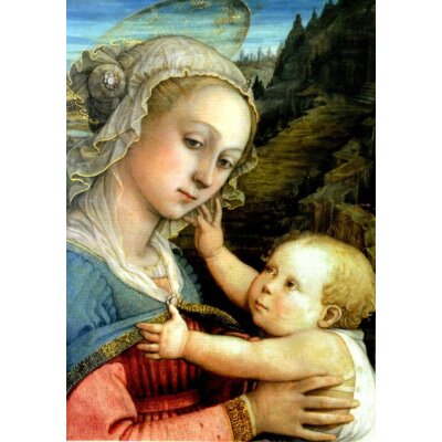 Fra Filippo Lippi. Madonna und Kind,1465