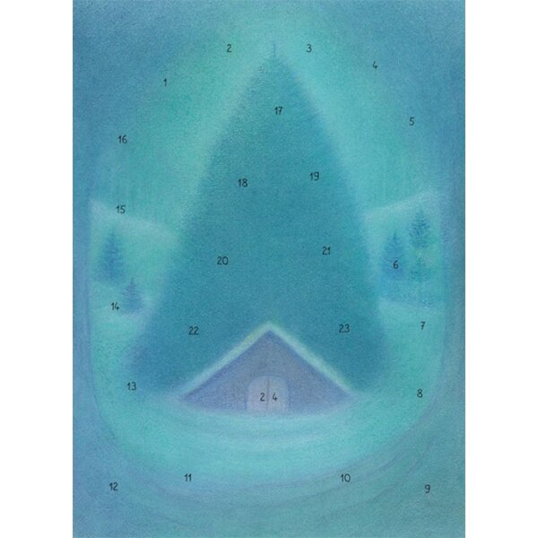 Ruth Elsässer. Winterwald. Adventskalender