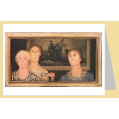 Grant Wood. Töchter der Revolution, 1932