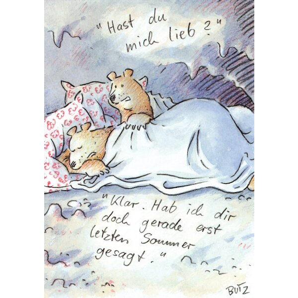 Steffen Butz. Hast du mich lieb?