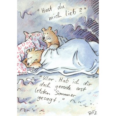 Steffen Butz. Hast du mich lieb?