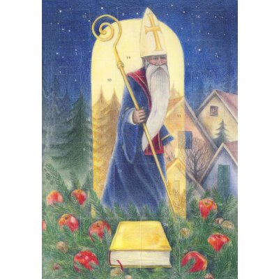 Sanne Dufft. Sankt Nikolaus. 21 x 14,8 cm, klein
