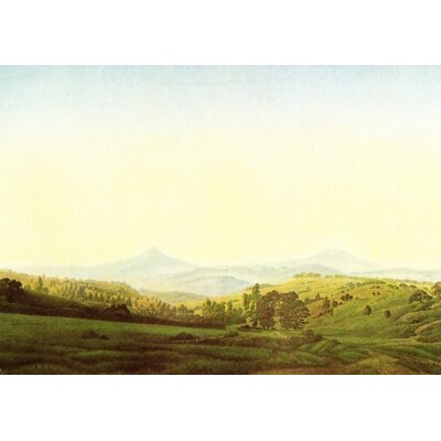 Caspar David Friedrich. Böhmische Landschaft