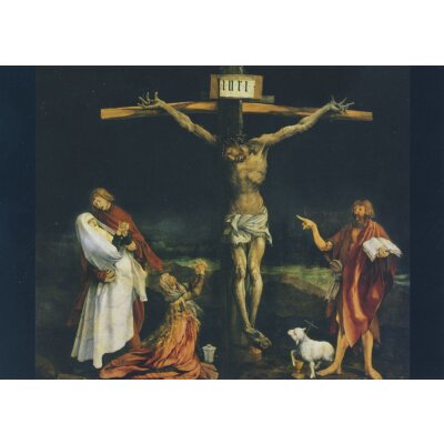 Matthias Grünewald. Kreuzigung Christi d. Isenheimer...
