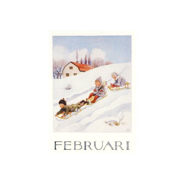 Beskow, E. Februar