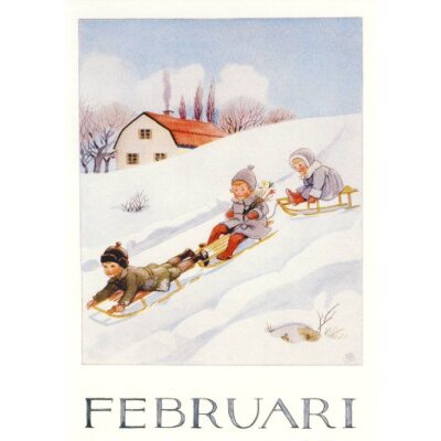 Beskow, E. Februar