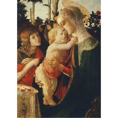 Sandro Botticelli. Madonna mit dem Kind und dem Jesusknaben.