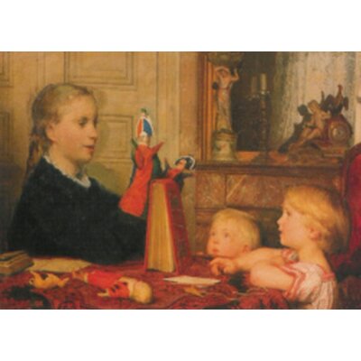 Albert Anker. Die Marionetten