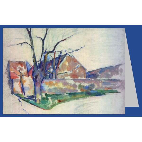 Paul Cézanne. Winterlandschaft, 1885