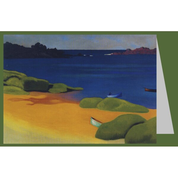 Félix Vallotton. . Bucht bei Tregastel, 1917