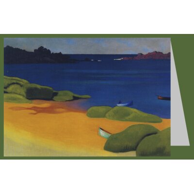 Félix Vallotton. . Bucht bei Tregastel, 1917