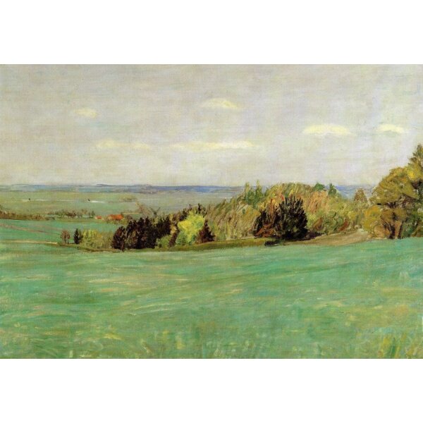 Fritz Mackensen. Blick vom Weyerberg