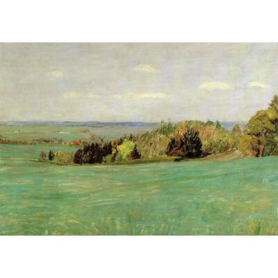 Fritz Mackensen. Blick vom Weyerberg