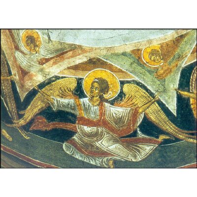 Byzantinisch. Engel. Rumänisch
