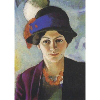 August Macke. Porträt Elisabeth