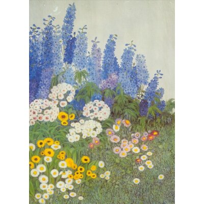 Heide Dahl. Phlox und Rittersporn