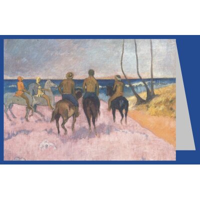 Paul Gauguin. Reiter am Strand, 1902