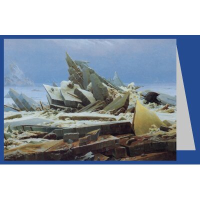 Caspar David Friedrich. Das Eismeer, um1823/24