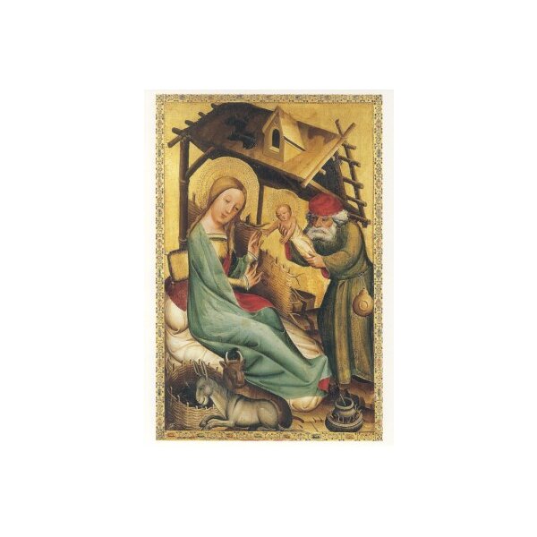 Meister Bertram. Die Geburt Jesu um 1380
