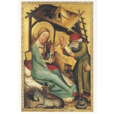 Meister Bertram. Die Geburt Jesu um 1380