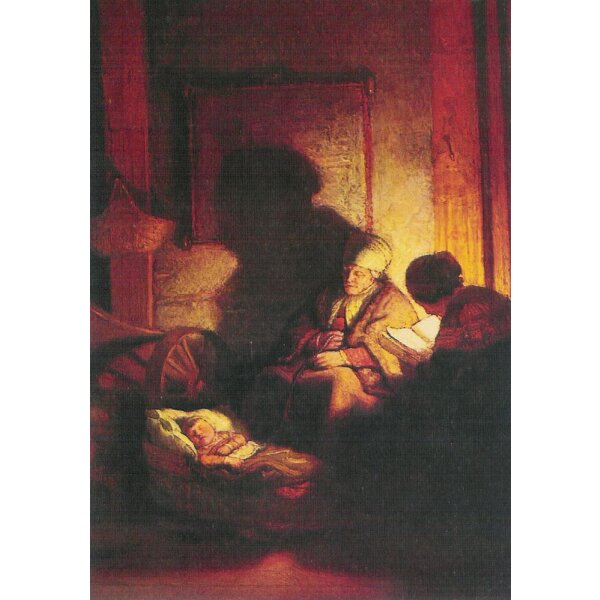 Rembrandt. Heilige Familie, 1645. Ausschnitt