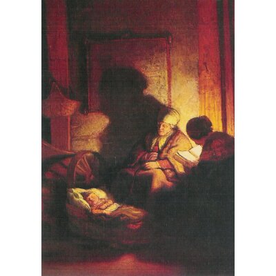 Rembrandt. Heilige Familie, 1645. Ausschnitt