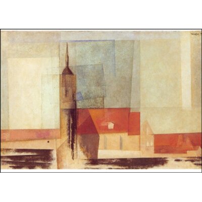 Lyonel Feininger. Ober-Reissen, 1924