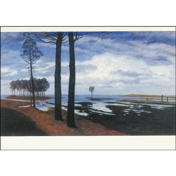 Fritz Overbeck. Überschwemmung im Moor, 1903