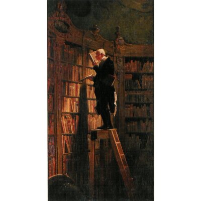 Carl Spitzweg. Der Bücherwurm
