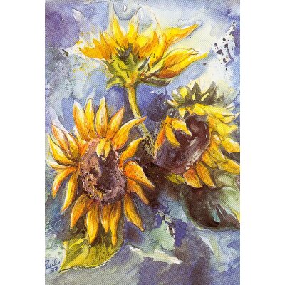 Wolfram Paul. Sonnenblumen II, 1997