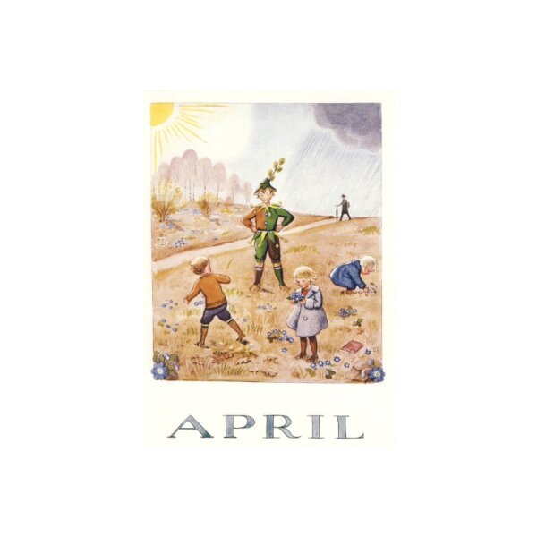 Elsa Beskow. April