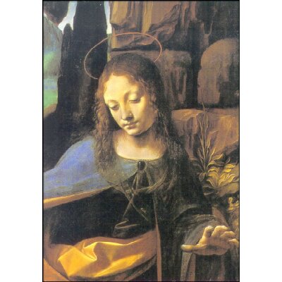 Leonardo da Vinci. Die Madonna in der Felsgrotte (Auss.) KK