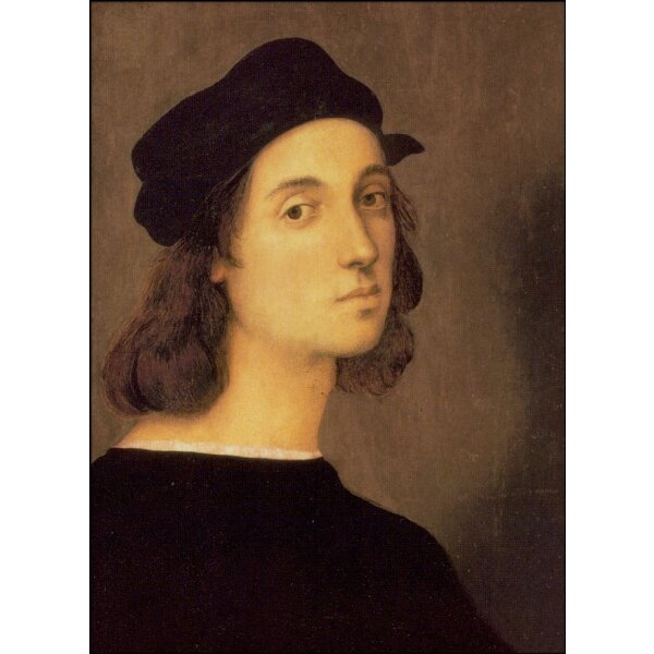 Raffael. Selbstbildnis, um 1506