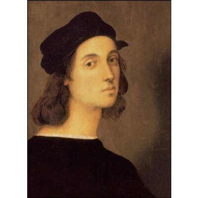 Raffael. Selbstbildnis, um 1506