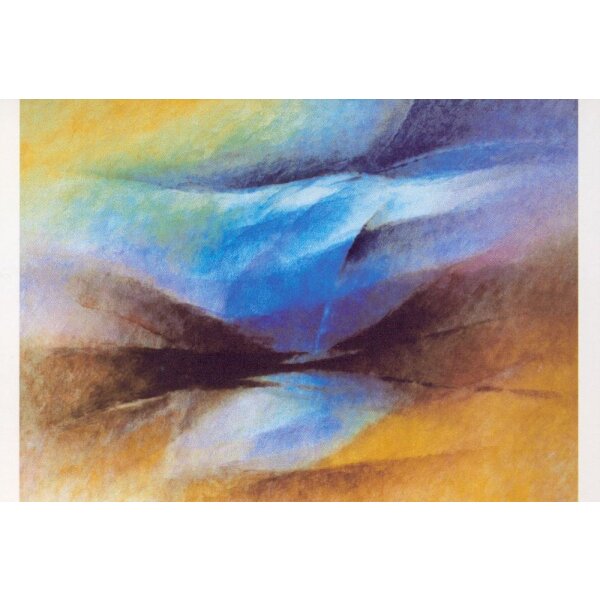 Habegger, J.-D. Landschaft mit Bergen