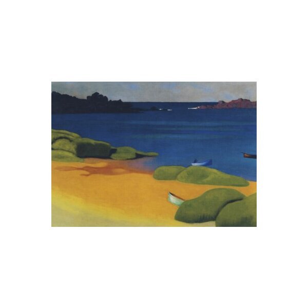 Félix Vallotton. Bucht bei Tregastel, 1917