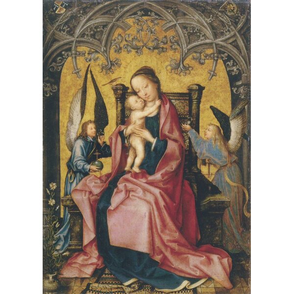 Hans Holbein. Madonna mit dem Jesuskind, 1499