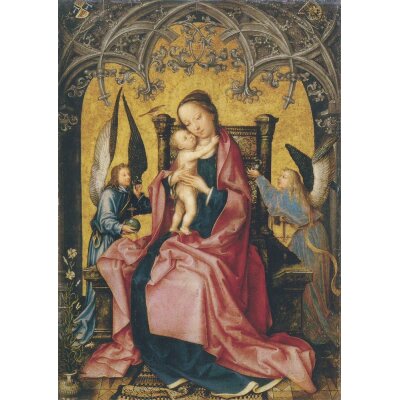 Hans Holbein. Madonna mit dem Jesuskind, 1499