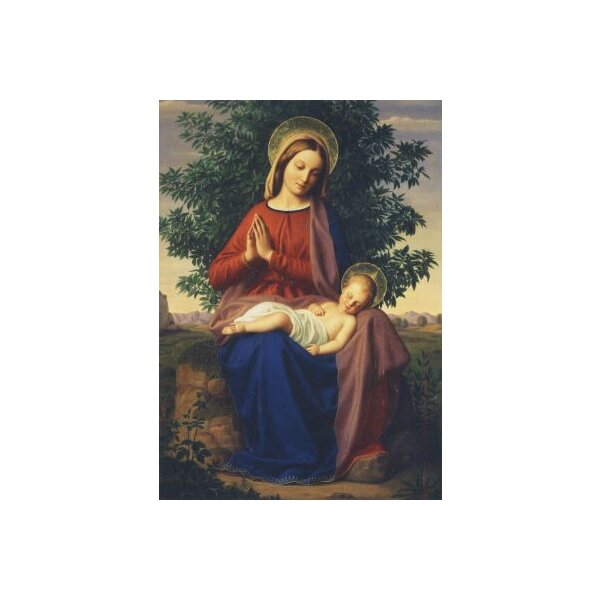 Julius Schnorr von Carolsfeld. Madonna mit Kind