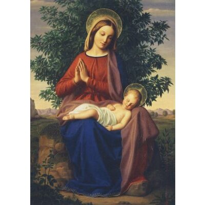 Julius Schnorr von Carolsfeld. Madonna mit Kind