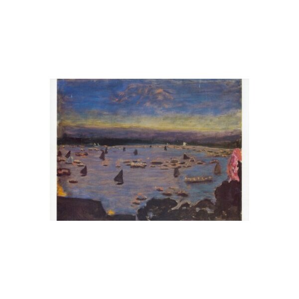 Pierre Bonnard. Lampionkorso auf der Aussenalster, 1913. KK
