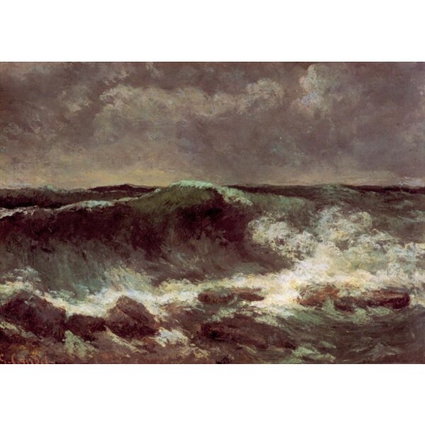 Gustave Courbet. Die Welle, 1869/70