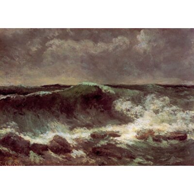 Gustave Courbet. Die Welle, 1869/70