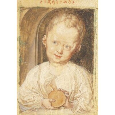 Albrecht Dürer. Der Jesusknabe mit der Weltkugel. Heilandskind