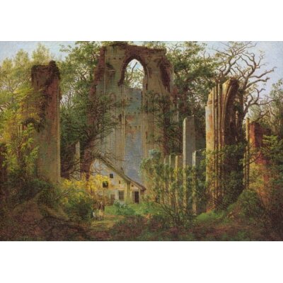 Caspar David Friedrich. Klosterruine Eldena b.Greifswald