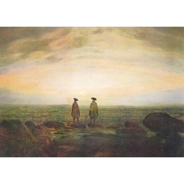Caspar-David Friedrich, Männer a. Meer b. Sonnenunterg,1817