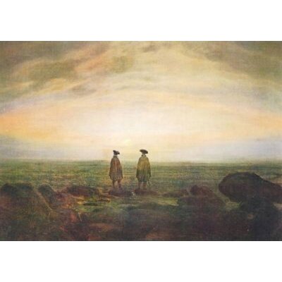 Caspar-David Friedrich, Männer a. Meer b....